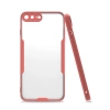 Mey İthalat®   iPhone 7 Plus Kılıf Platin Silikon - Pembe