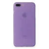 Mey İthalat®   iPhone 7 Plus Kılıf PP Ultra İnce Kapak - Mor
