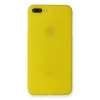 Mey İthalat®   iPhone 7 Plus Kılıf PP Ultra İnce Kapak - Sarı