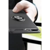 Mey İthalat®   iPhone 7 Plus Kılıf Range Yüzüklü Silikon - Kırmızı