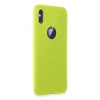 Mey İthalat®   iPhone X Kılıf First Silikon - Parlak Sarı