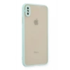 Mey İthalat®   iPhone X Kılıf Montreal Silikon Kapak - Turkuaz