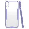 Mey İthalat®   iPhone X Kılıf Platin Silikon - Lila