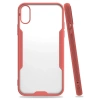 Mey İthalat®   iPhone X Kılıf Platin Silikon - Pembe