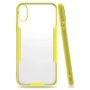 Mey İthalat®   iPhone X Kılıf Platin Silikon - Sarı