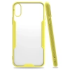 Mey İthalat®   iPhone X Kılıf Platin Silikon - Sarı