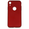 Mey İthalat®   iPhone XR Kılıf First Silikon - Bordo