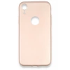 Mey İthalat®   iPhone XR Kılıf First Silikon - Rose Gold