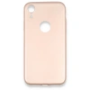 Mey İthalat®   iPhone XR Kılıf First Silikon - Rose Gold