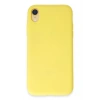 Mey İthalat®   iPhone XR Kılıf First Silikon - Sarı