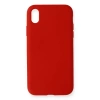 Mey İthalat®   iPhone XR Kılıf Nano içi Kadife Silikon - Kırmızı