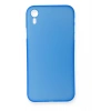 Mey İthalat®   iPhone XR Kılıf PP Ultra İnce Kapak - Mavi