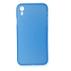 Mey İthalat®   iPhone XR Kılıf PP Ultra İnce Kapak - Mavi
