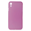 Mey İthalat®   iPhone XR Kılıf PP Ultra İnce Kapak - Pembe