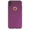 Mey İthalat®   iPhone XS Max Kılıf First Silikon - Mürdüm