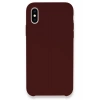 Mey İthalat®   iPhone XS Max Kılıf Lansman Legant Silikon - Bordo
