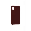 Mey İthalat®   iPhone XS Max Kılıf Lansman Legant Silikon - Bordo