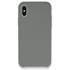 Mey İthalat®   iPhone XS Max Kılıf Lansman Legant Silikon - Gri