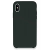 Mey İthalat®   iPhone XS Max Kılıf Lansman Legant Silikon - Koyu Yeşil
