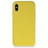 Mey İthalat®   iPhone XS Max Kılıf Lansman Legant Silikon - Sarı