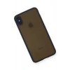Mey İthalat®   iPhone XS Max Kılıf Montreal Silikon Kapak - Lacivert