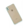 Mey İthalat®   iPhone XS Max Kılıf Montreal Silikon Kapak - Turkuaz