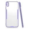 Mey İthalat®   iPhone XS Max Kılıf Platin Silikon - Lila