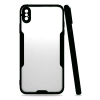 Mey İthalat®   iPhone XS Max Kılıf Platin Silikon - Siyah
