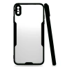 Mey İthalat®   iPhone XS Max Kılıf Platin Silikon - Siyah