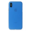 Mey İthalat®   iPhone XS Max Kılıf PP Ultra İnce Kapak - Mavi