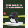Mey İthalat® Kablo Gerektirmeyen Solar LED Bahçe ve Veranda Işığı