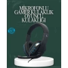 Mey İthalat® Kablolu Gaming Headset – Net Ses Ayrımı ve Ayarlanabilir Konfor