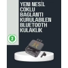Mey İthalat® Kablosuz Bluetooth 5.0 Kulaklık – 300mAh Şarj Kutusu