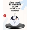 Mey İthalat® Katlanabilir 5 Kanatlı Solar LED Bahçe ve Kamp Lambası