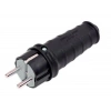 Mey İthalat® Kauçuk 1 X 16 A Topraklı Erkek Fiş 220V