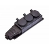 Mey İthalat® Kauçuk 220V Uzatma 3lü Priz
