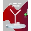 Mey İthalat® Kısılabilir LED Masa Lambası – Kalemlik, Telefon Standı ve Okuma Işığı Bir Arada