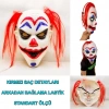 Mey İthalat® Kızıl Saçlı Joker Palyaço Maskesi