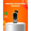 Mey İthalat® Klipsli Tasarımlı Bluetooth Kulaklık Uzun Pil Ömrü