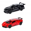 Mey İthalat® KM36201C-1-2-3-4  Çek Bırak Metal Araba  1:36