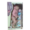 Mey İthalat® KNG-902-5 905-2 KUT 43 CM GERÇEKÇİ BEBEK VE