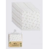 Mey İthalat®   Koala 20x20 10Lu Penye Mendil 90165 Ekru