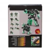 Mey İthalat®  LJ1653 Metal Gövdeli Dönüşebilen Robot -Gepettoys