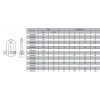 Mey İthalat® M20 Zincir Kilidi 3/4 ( 2 Adet )