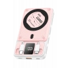 Mey İthalat®  M25W 10.000 mAh 20W PD Magsafe Powerbank - Pembe