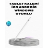 Mey İthalat® Manyetik Dokunmatik Kalem – Bluetooth Gerektirmeyen, Type-C Şarjlı, iPad ve Android Uyumlu Hassas Stylus