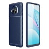 Mey İthalat®   Mi 10T Lite Kılıf Auto Focus Karbon Kapak - Lacivert