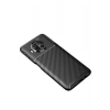 Mey İthalat®   Mi 10T Lite Kılıf Auto Focus Karbon Kapak - Siyah