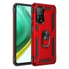 Mey İthalat®   Mi 10T Pro Kılıf Sofya Yüzüklü Silikon Kapak - Kırmızı
