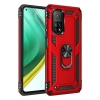 Mey İthalat®   Mi 10T Pro Kılıf Sofya Yüzüklü Silikon Kapak - Kırmızı